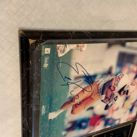 Vintage Tampa Bay Buccaneers Errict Rhett Auto NFL 15" x 12" Wall Plaque - Picture 2 of 16